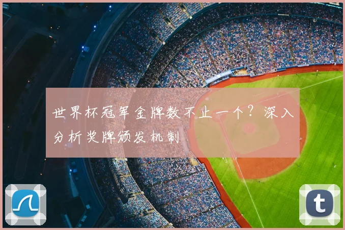 世界杯冠军金牌数不止一个?深入分析奖牌颁发机制